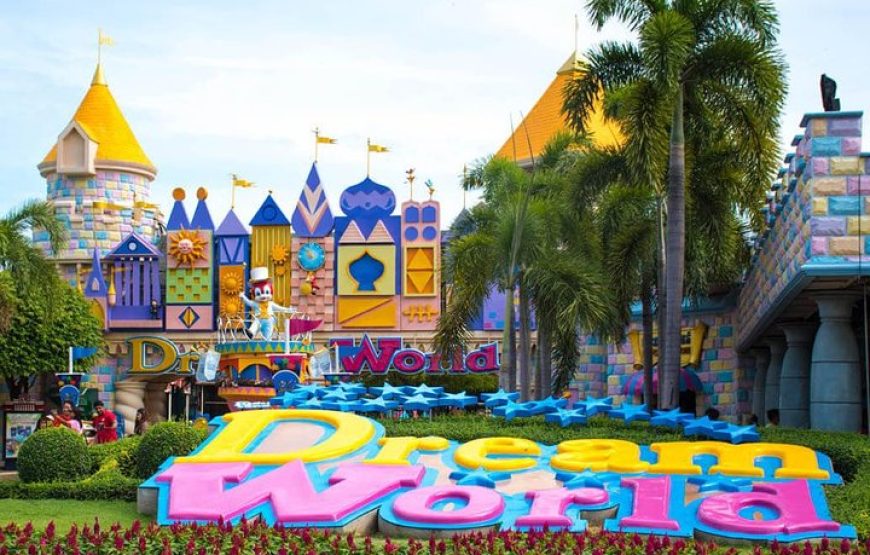 Dream World and Snow Town Theme Park at Bangkok