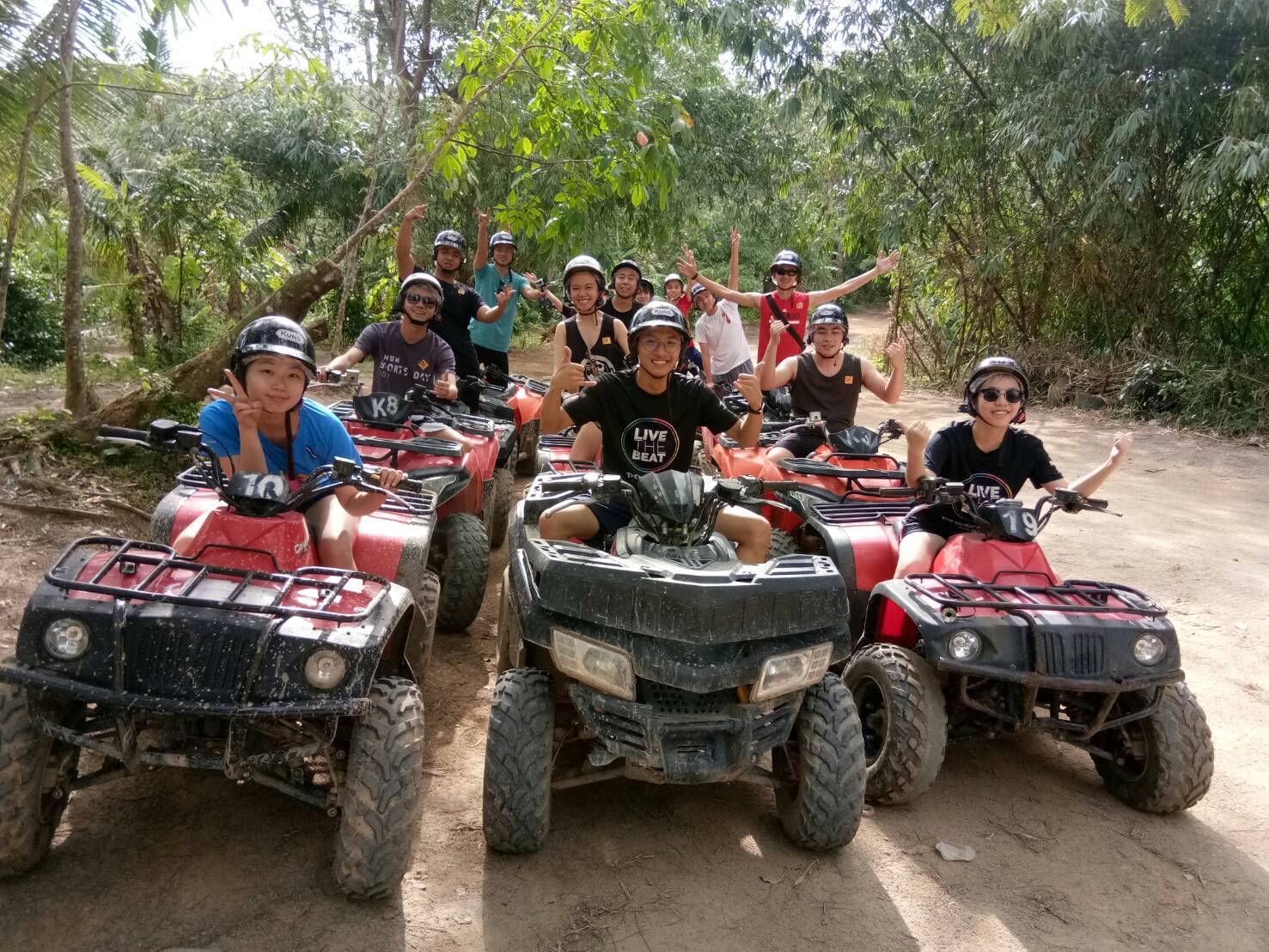 5KM Rafting, Zipline and ATV Adventure , Monkey Cave Tour from Phuket