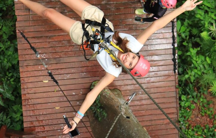 Zipline Adventure at Hanuman World in Phuket with Skywalk