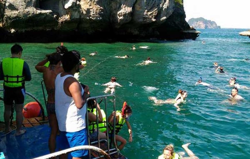 7 Islands Day Tour by Big Boat from Krabi