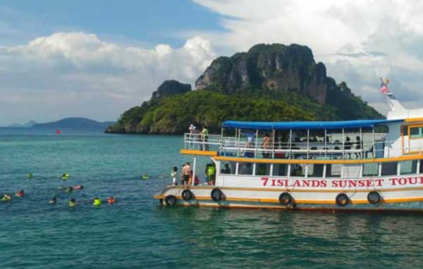 7 Islands Day Tour by Big Boat from Krabi