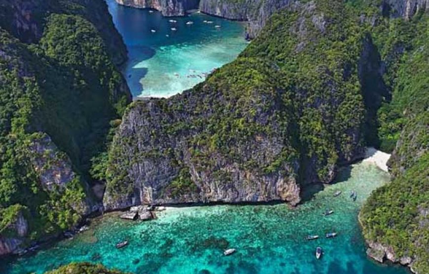 4 Islands Day Tour by Speed Boat from Krabi