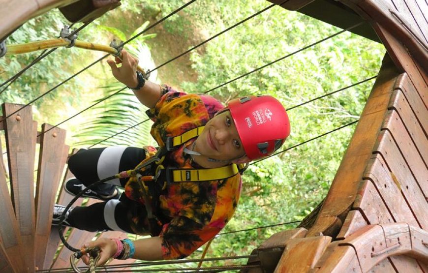 Zipline Adventure at Hanuman World in Phuket with Skywalk