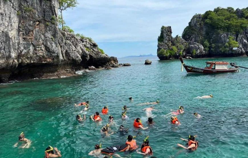 7 Islands Day Tour by Big Boat from Krabi