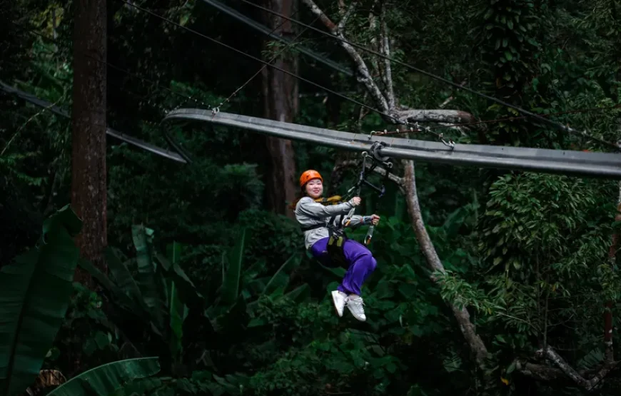 Zipline Adventure at Hanuman World in Phuket with Skywalk